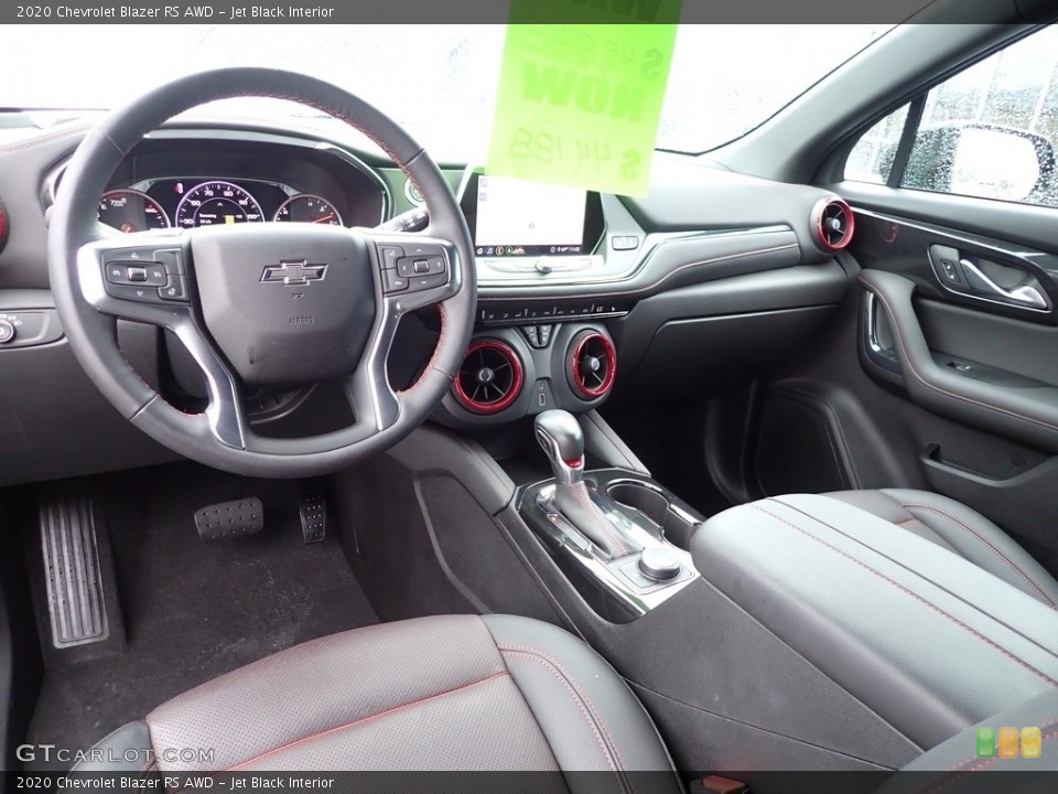 Jet Black Interior Photo for the 2020 Chevrolet Blazer RS AWD #142367810