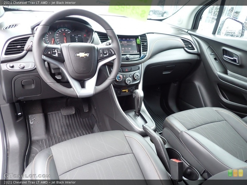 Jet Black 2021 Chevrolet Trax Interiors