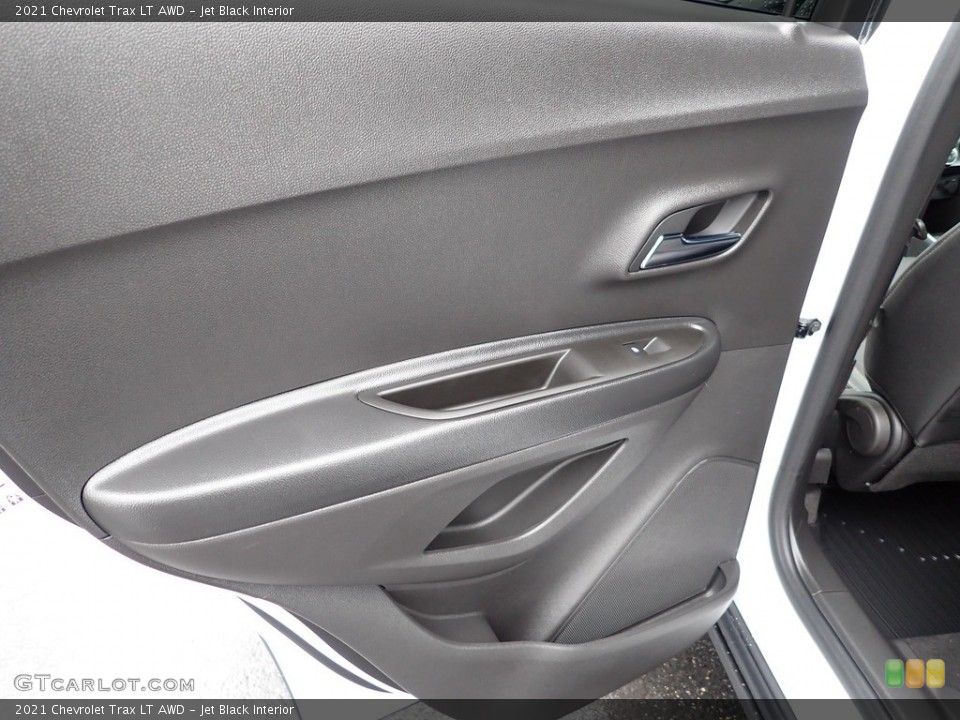 Jet Black Interior Door Panel for the 2021 Chevrolet Trax LT AWD #142368359
