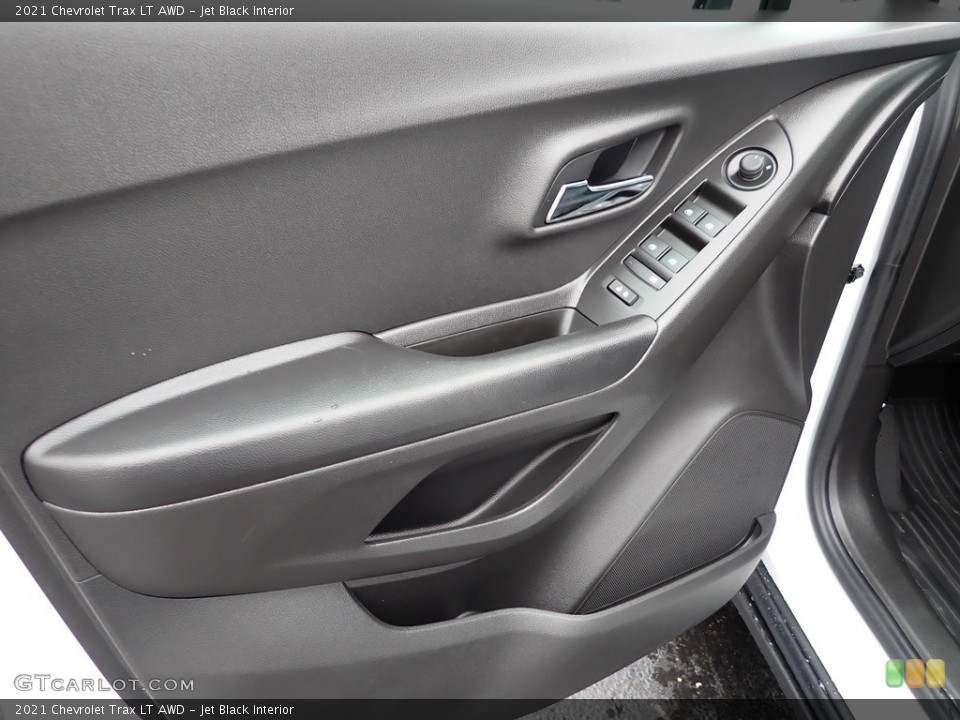 Jet Black Interior Door Panel for the 2021 Chevrolet Trax LT AWD #142368374