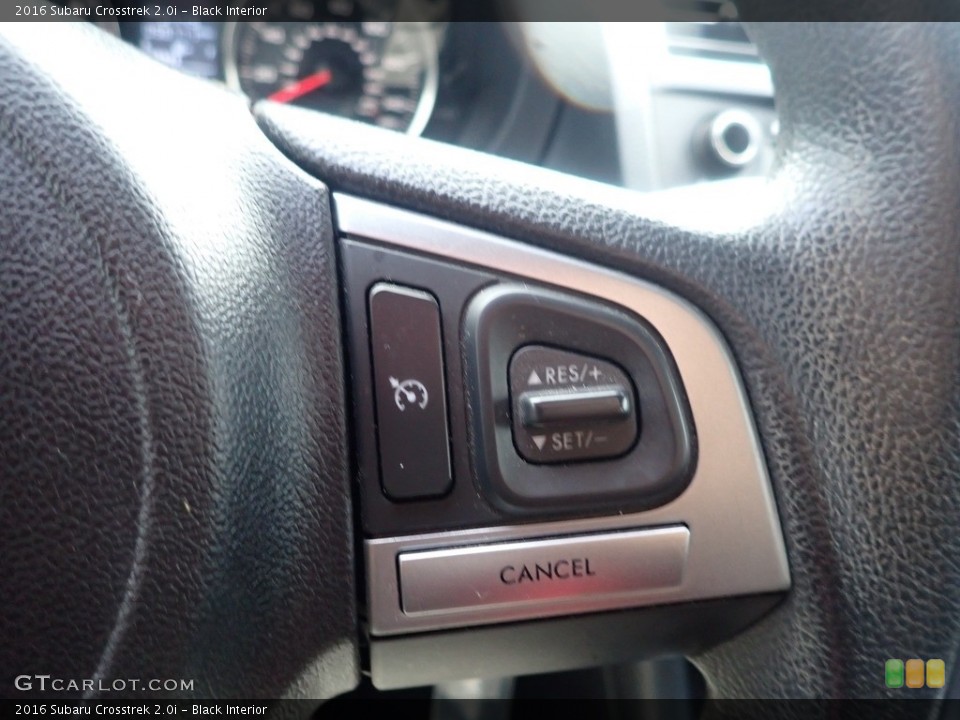 Black Interior Steering Wheel for the 2016 Subaru Crosstrek 2.0i #142369844