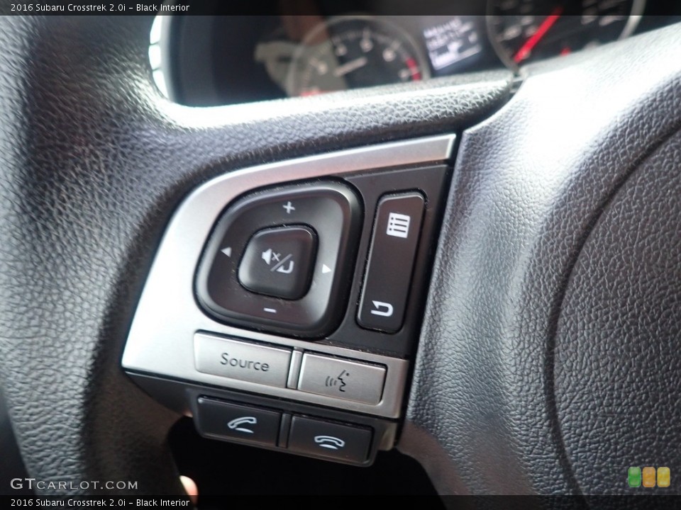 Black Interior Steering Wheel for the 2016 Subaru Crosstrek 2.0i #142369850