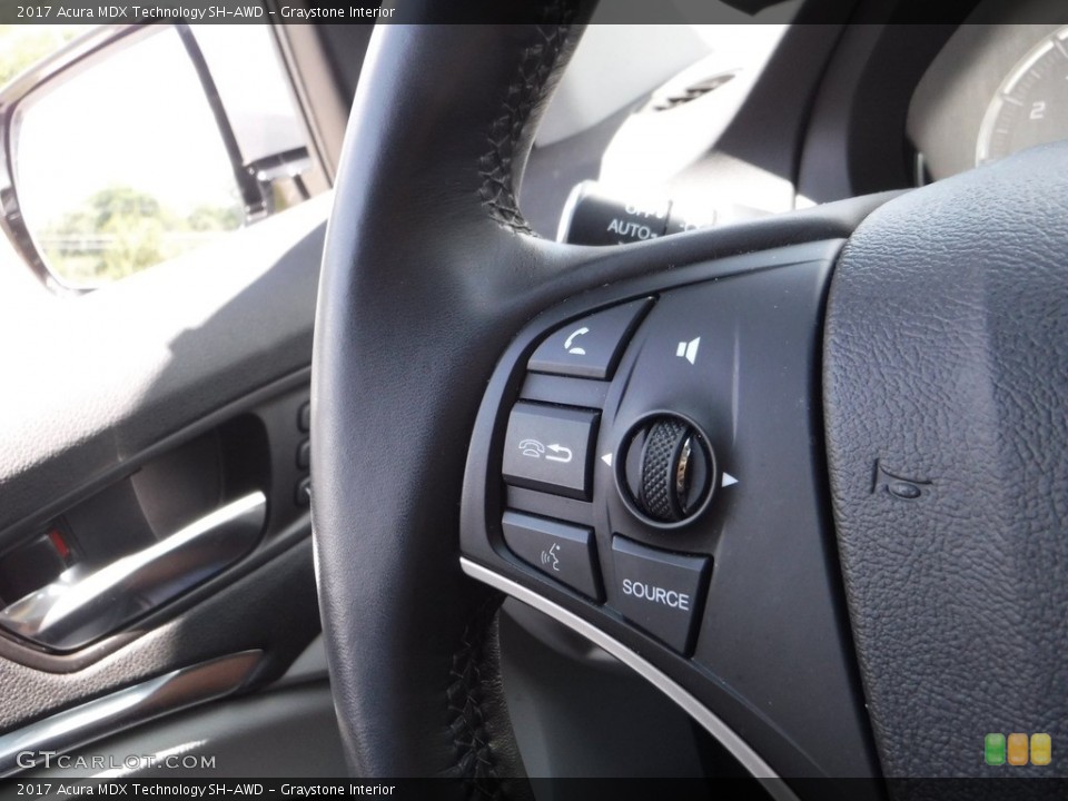 Graystone Interior Steering Wheel for the 2017 Acura MDX Technology SH-AWD #142373827