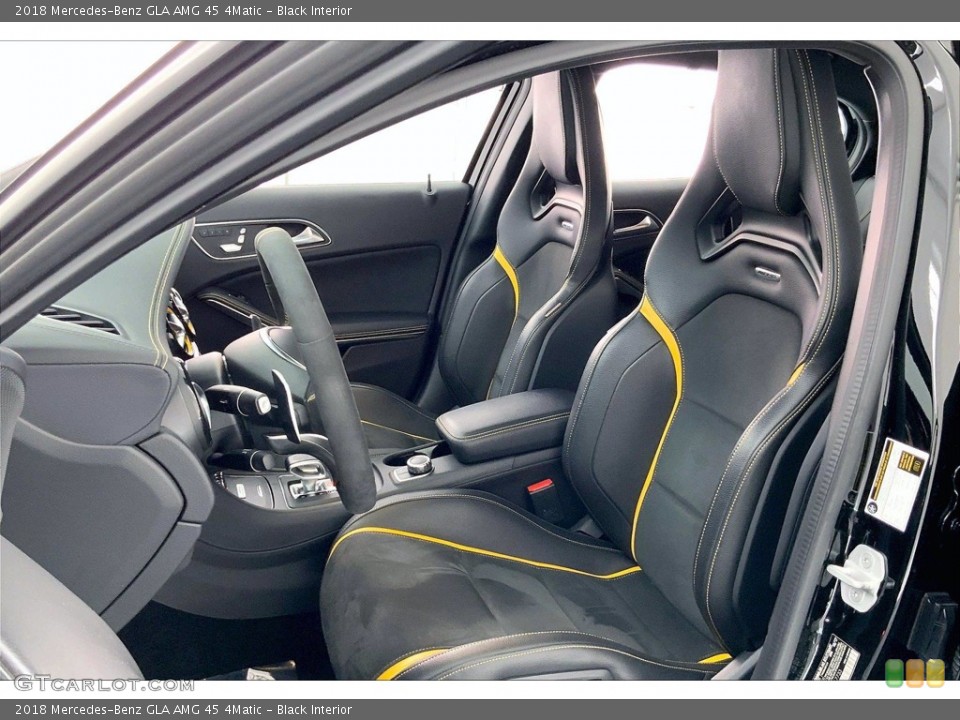Black Interior Front Seat for the 2018 Mercedes-Benz GLA AMG 45 4Matic #142374037