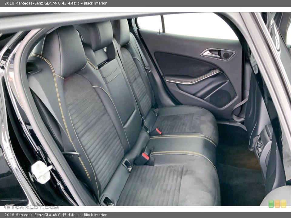 Black Interior Rear Seat for the 2018 Mercedes-Benz GLA AMG 45 4Matic #142374061