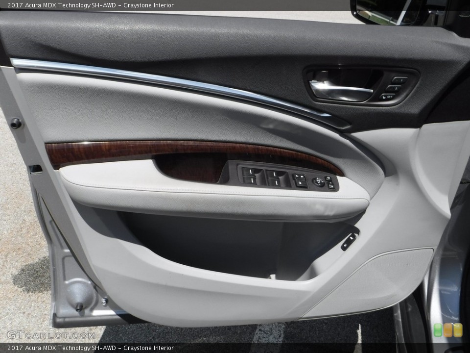 Graystone Interior Door Panel for the 2017 Acura MDX Technology SH-AWD #142374178