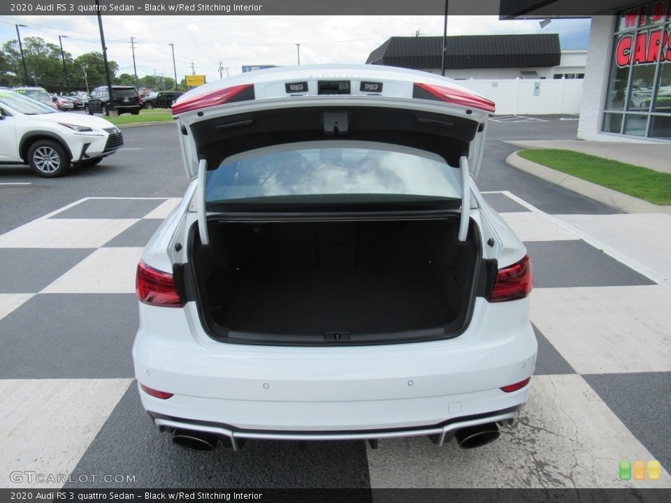 Black w/Red Stitching Interior Trunk for the 2020 Audi RS 3 quattro Sedan #142379297