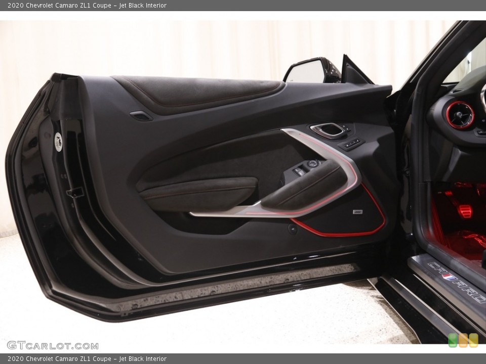 Jet Black Interior Door Panel for the 2020 Chevrolet Camaro ZL1 Coupe #142379404