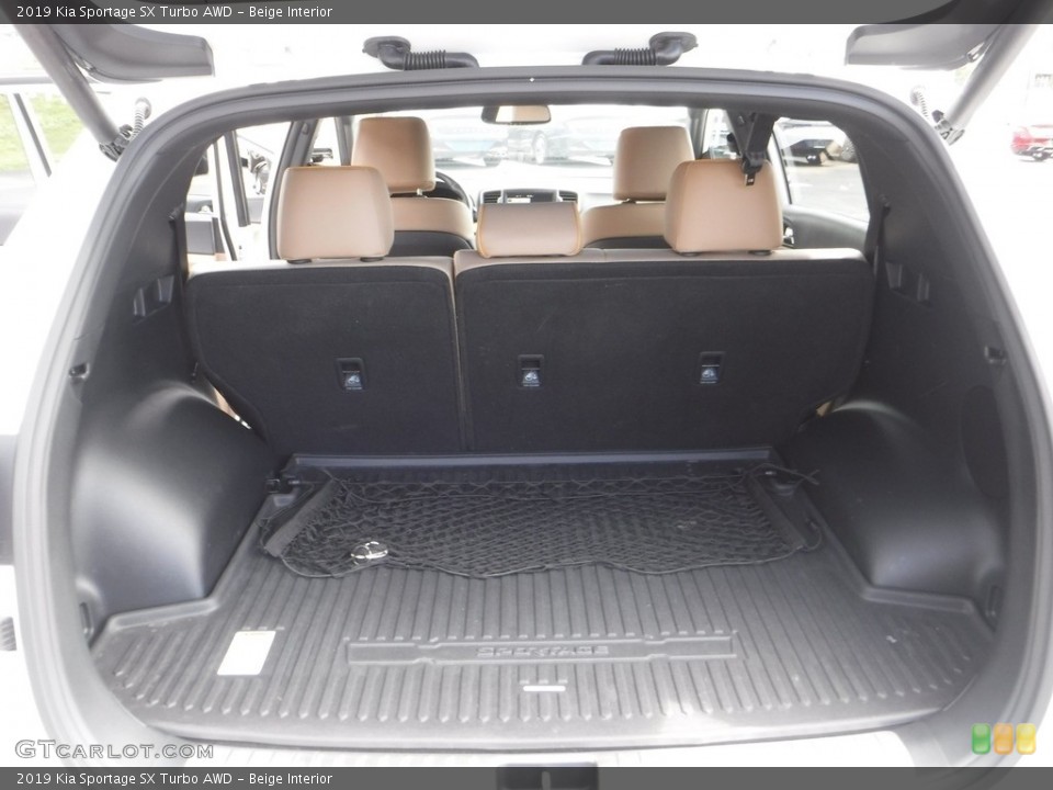 Beige Interior Trunk for the 2019 Kia Sportage SX Turbo AWD #142379731