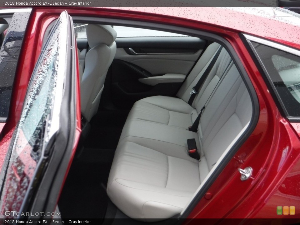 Gray Interior Rear Seat for the 2018 Honda Accord EX-L Sedan #142380466
