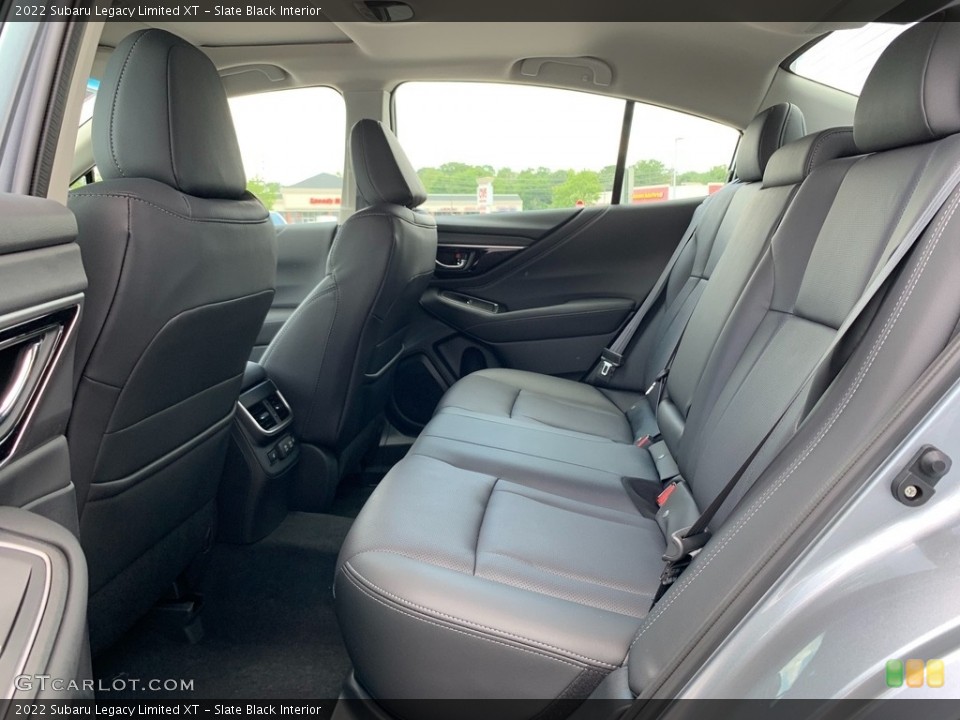 Slate Black Interior Rear Seat for the 2022 Subaru Legacy Limited XT #142387289
