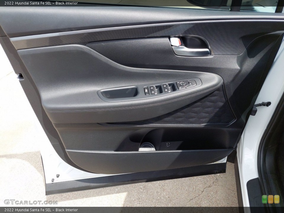 Black Interior Door Panel for the 2022 Hyundai Santa Fe SEL #142390586