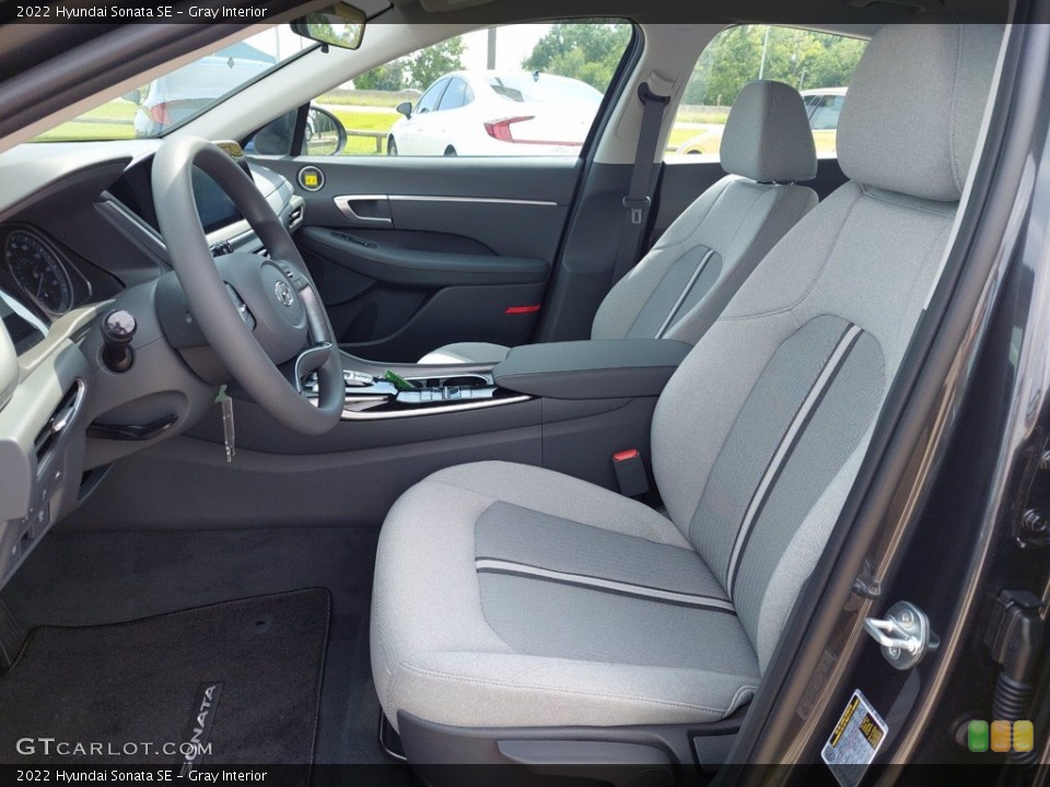 Gray Interior Front Seat for the 2022 Hyundai Sonata SE #142390652