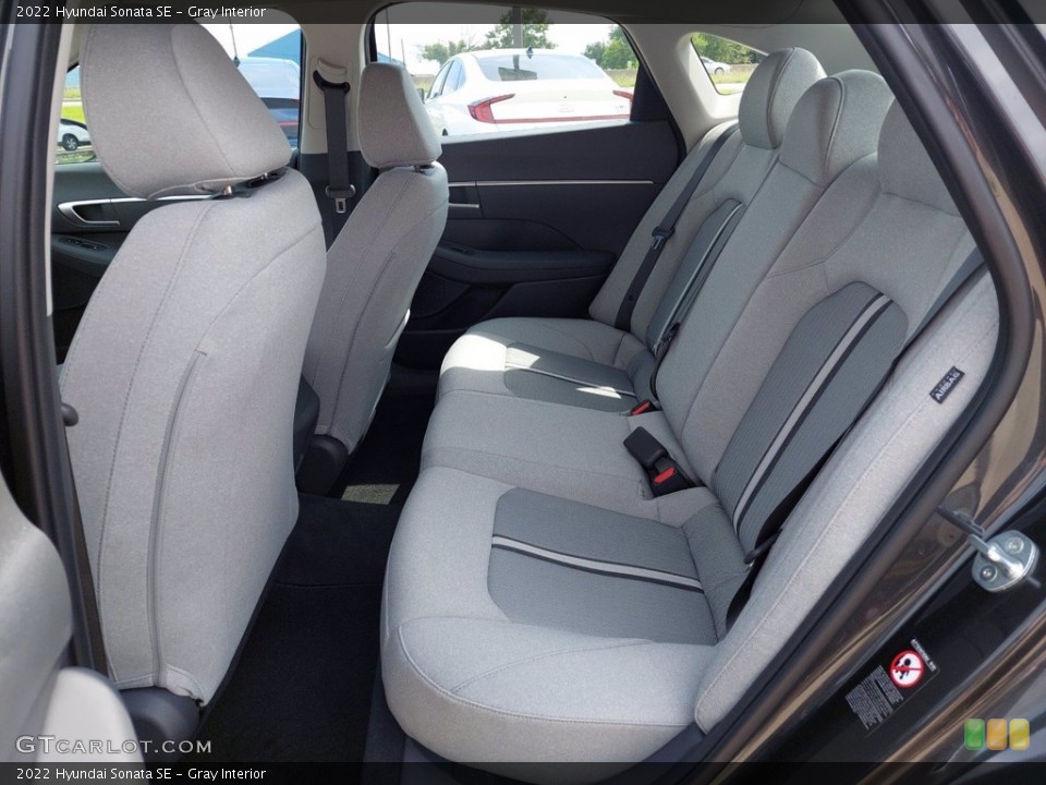 Gray Interior Rear Seat for the 2022 Hyundai Sonata SE #142390658