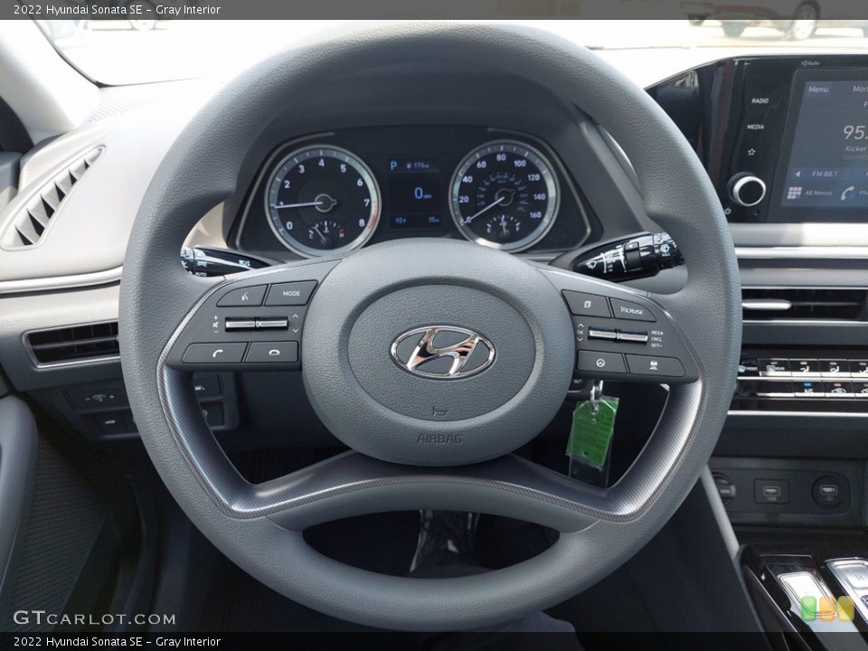 Gray Interior Steering Wheel for the 2022 Hyundai Sonata SE #142390667