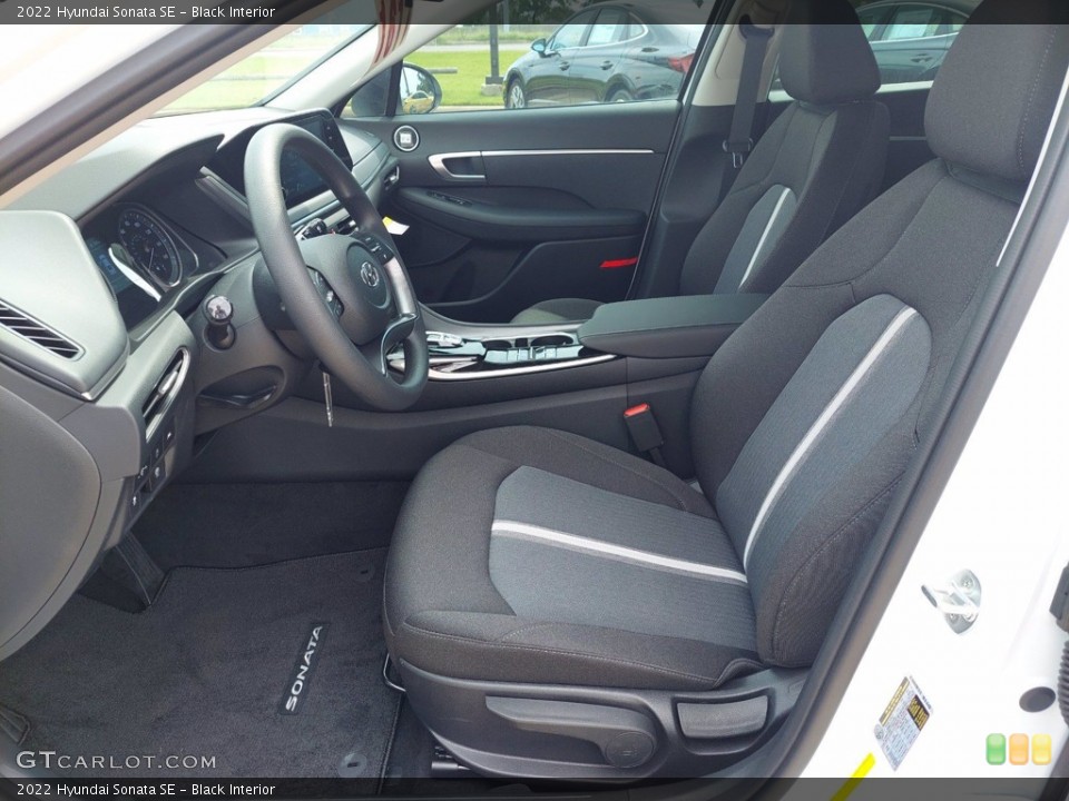 Black Interior Photo for the 2022 Hyundai Sonata SE #142390730
