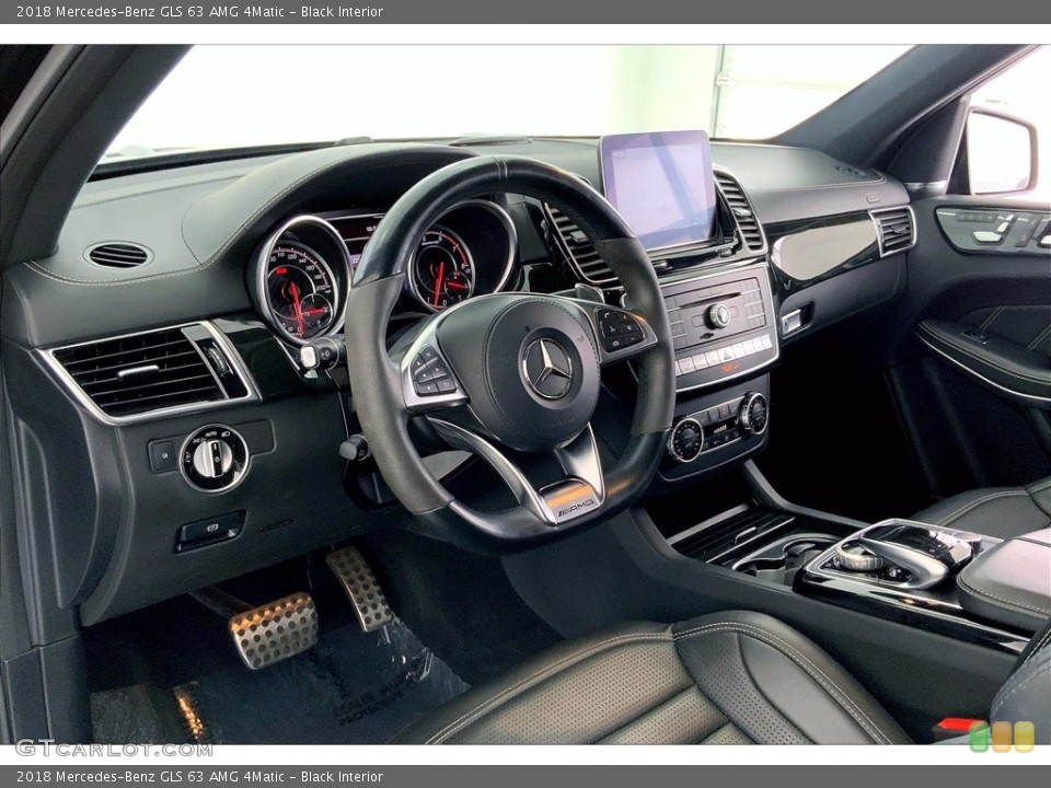 Black 2018 Mercedes-Benz GLS Interiors