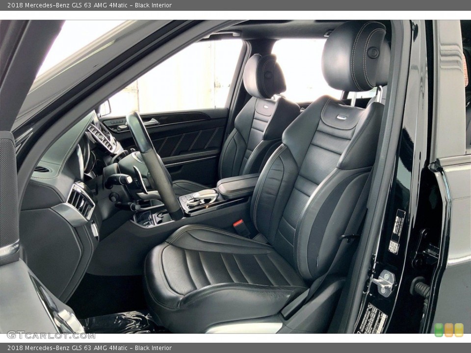 Black Interior Front Seat for the 2018 Mercedes-Benz GLS 63 AMG 4Matic #142392513