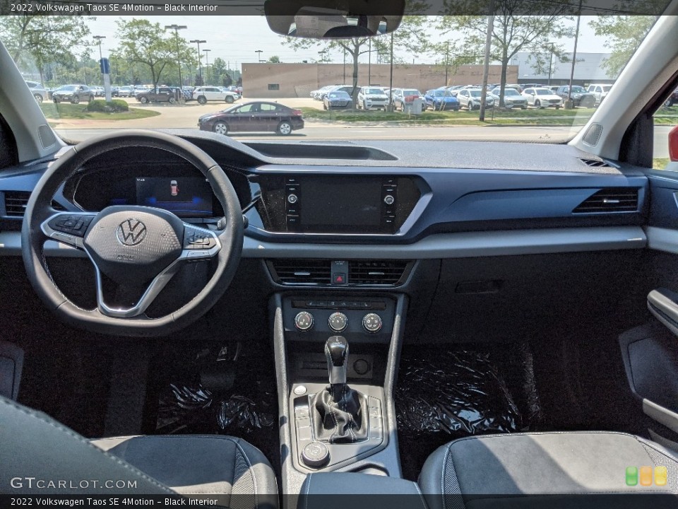 Black Interior Dashboard for the 2022 Volkswagen Taos SE 4Motion #142392543