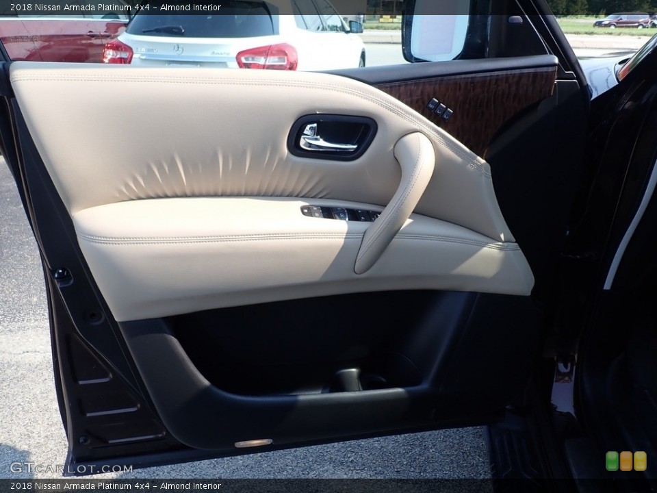 Almond Interior Door Panel for the 2018 Nissan Armada Platinum 4x4 #142392636
