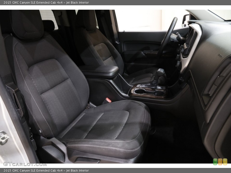 Jet Black Interior Front Seat for the 2015 GMC Canyon SLE Extended Cab 4x4 #142392828