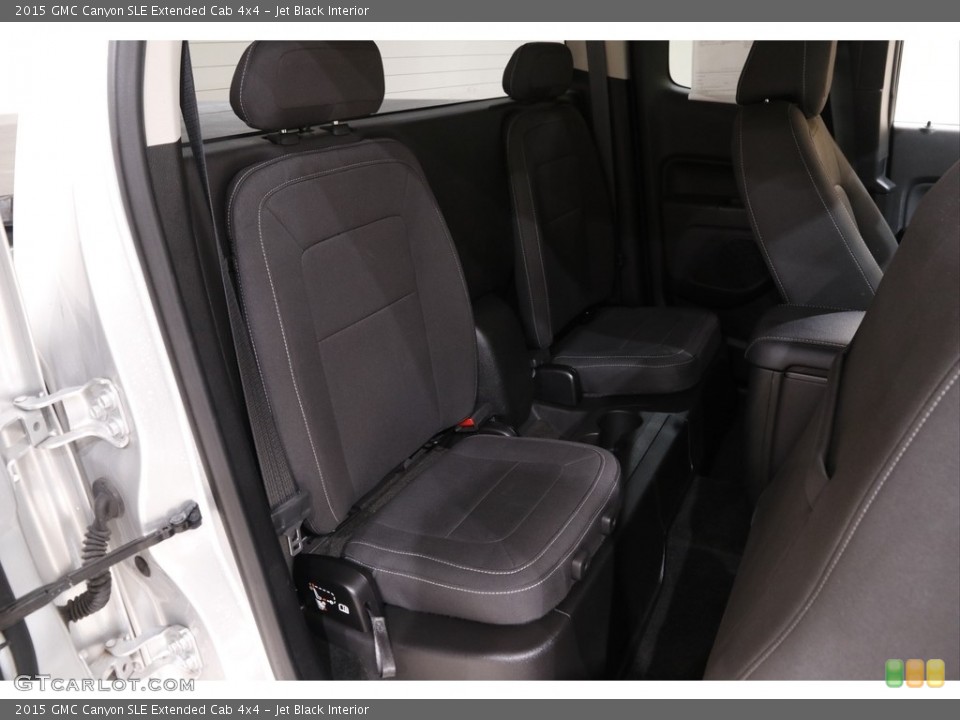 Jet Black Interior Rear Seat for the 2015 GMC Canyon SLE Extended Cab 4x4 #142392846
