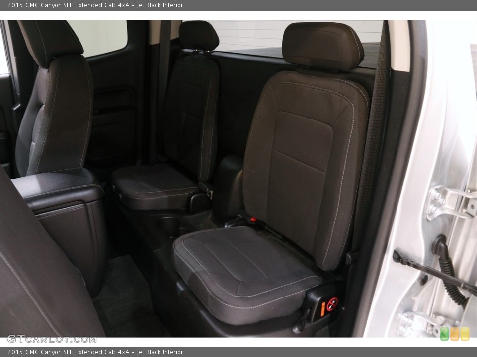 Jet Black Interior Rear Seat for the 2015 GMC Canyon SLE Extended Cab 4x4 #142392861