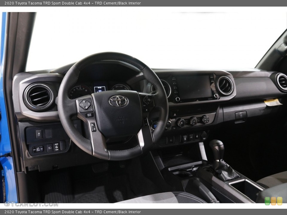 TRD Cement/Black Interior Dashboard for the 2020 Toyota Tacoma TRD Sport Double Cab 4x4 #142393890