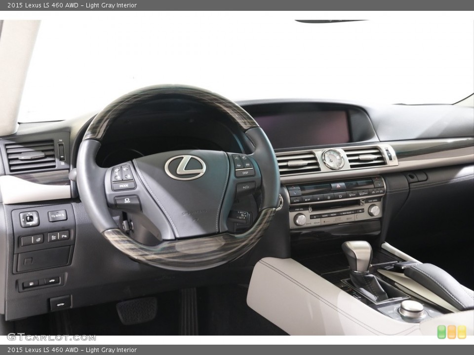 Light Gray Interior Dashboard for the 2015 Lexus LS 460 AWD #142395176
