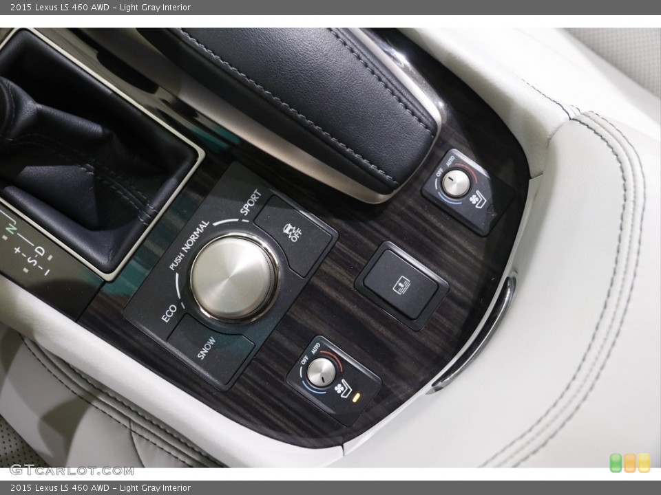 Light Gray Interior Controls for the 2015 Lexus LS 460 AWD #142395366