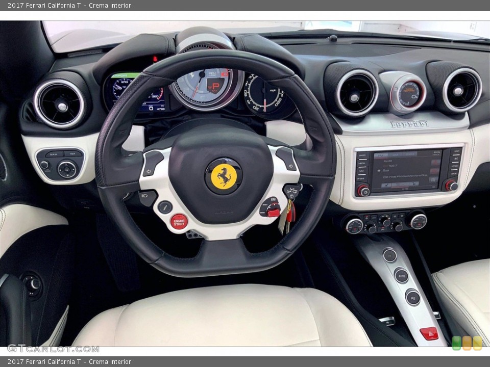 Crema Interior Dashboard for the 2017 Ferrari California T #142395878