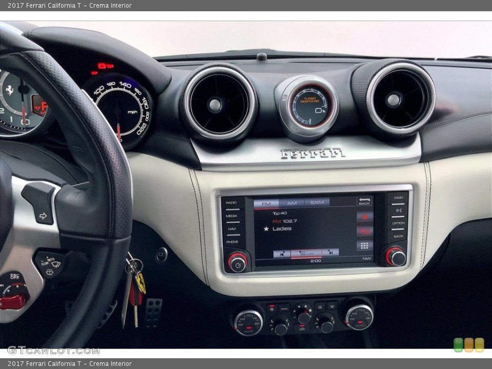 Crema Interior Controls for the 2017 Ferrari California T #142395909