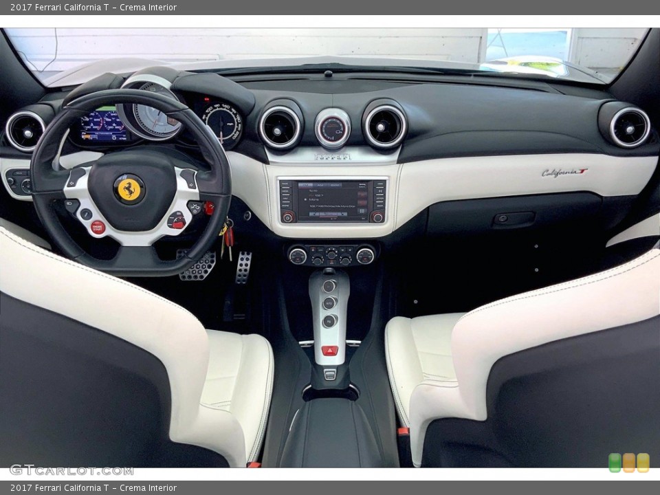 Crema Interior Dashboard for the 2017 Ferrari California T #142396188