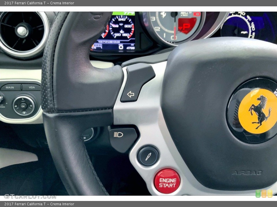 Crema Interior Steering Wheel for the 2017 Ferrari California T #142396356