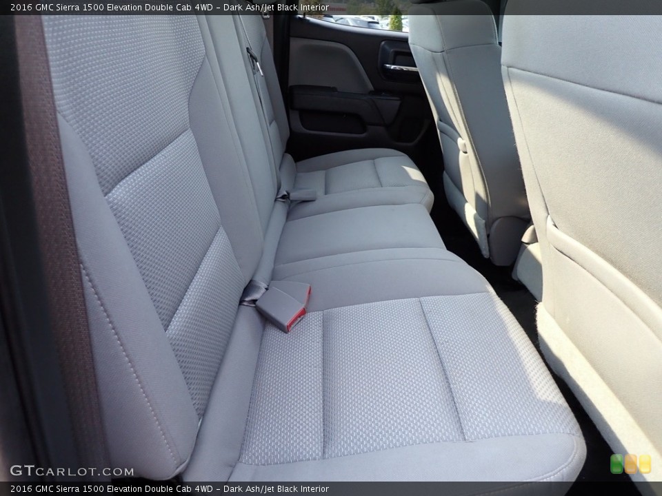 Dark Ash/Jet Black Interior Rear Seat for the 2016 GMC Sierra 1500 Elevation Double Cab 4WD #142397061