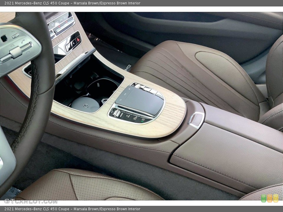 Marsala Brown/Espresso Brown Interior Transmission for the 2021 Mercedes-Benz CLS 450 Coupe #142399959