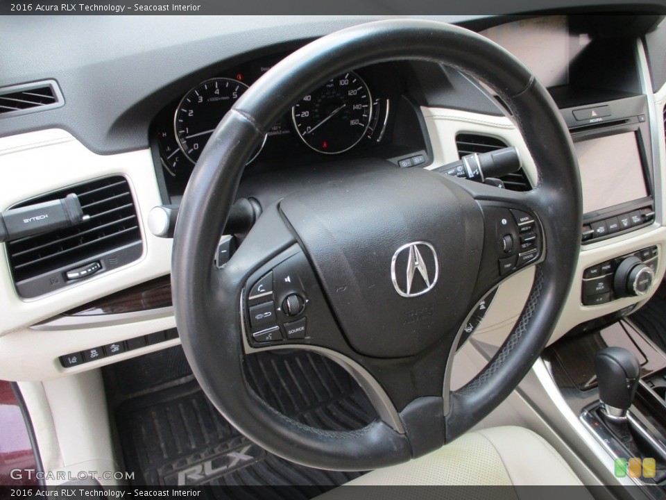 Seacoast Interior Steering Wheel for the 2016 Acura RLX Technology #142400523
