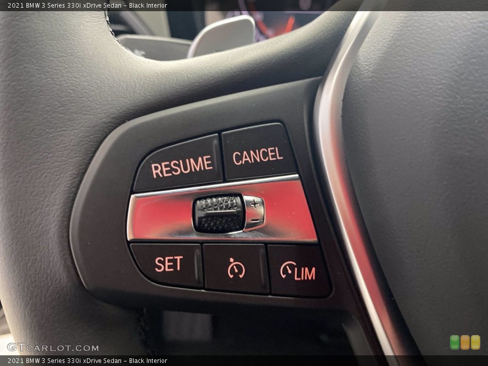 Black Interior Controls for the 2021 BMW 3 Series 330i xDrive Sedan #142401792