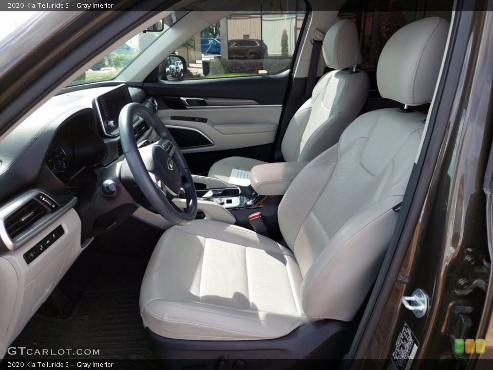 Gray Interior Front Seat for the 2020 Kia Telluride S #142402354