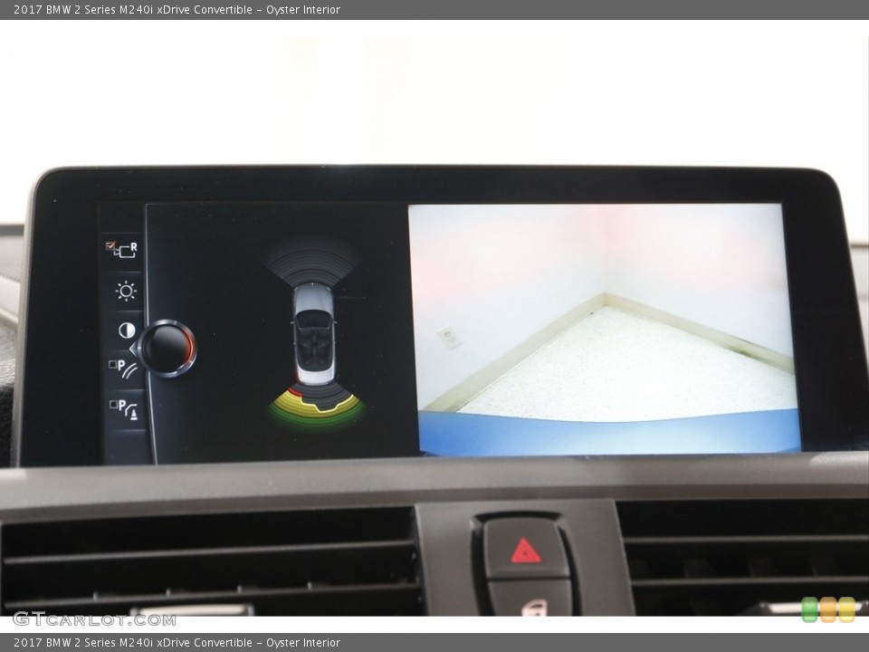 Oyster Interior Controls for the 2017 BMW 2 Series M240i xDrive Convertible #142404888