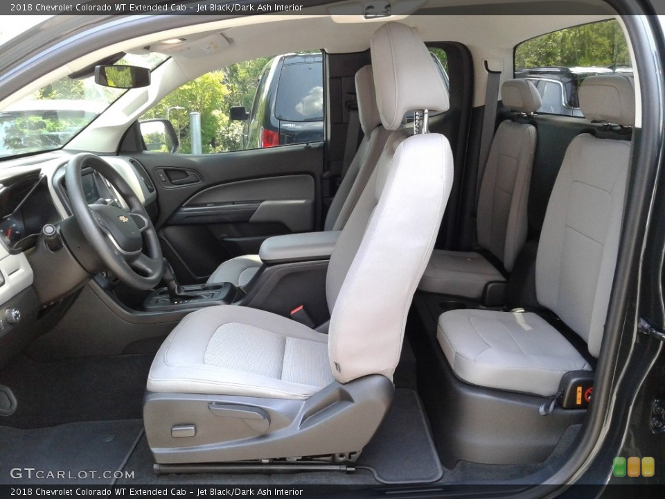 Jet Black/Dark Ash Interior Rear Seat for the 2018 Chevrolet Colorado WT Extended Cab #142405479