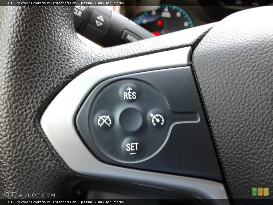 Jet Black/Dark Ash Interior Steering Wheel for the 2018 Chevrolet Colorado WT Extended Cab #142405551
