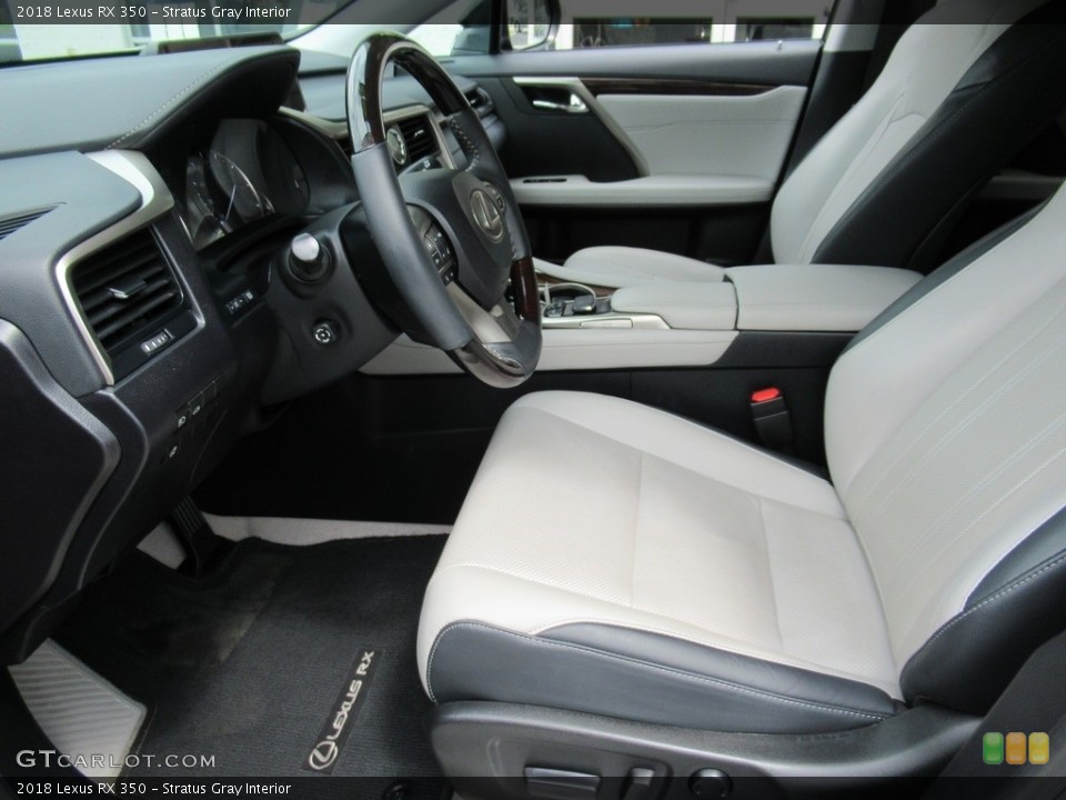 Stratus Gray Interior Photo for the 2018 Lexus RX 350 #142413495