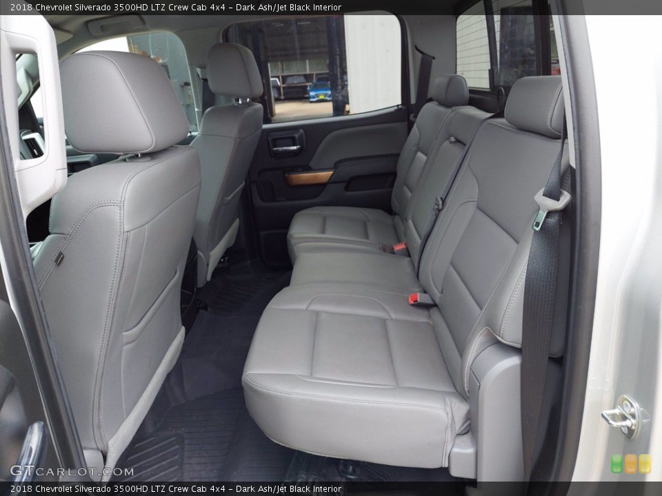 Dark Ash/Jet Black Interior Rear Seat for the 2018 Chevrolet Silverado 3500HD LTZ Crew Cab 4x4 #142416739
