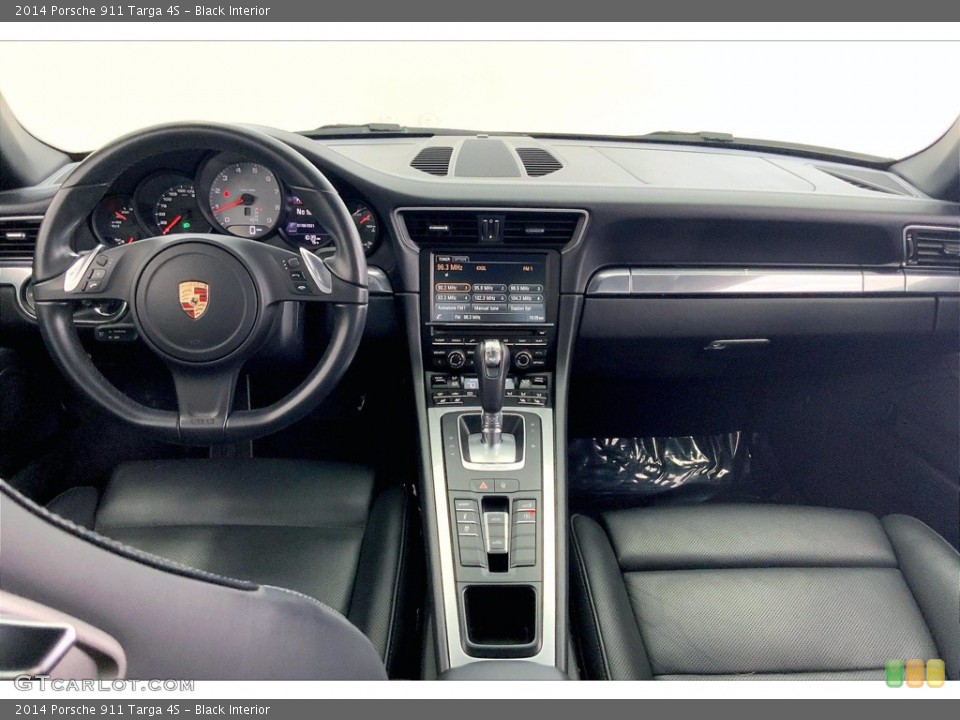 Black Interior Dashboard for the 2014 Porsche 911 Targa 4S #142416826
