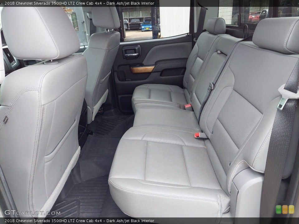 Dark Ash/Jet Black Interior Rear Seat for the 2018 Chevrolet Silverado 3500HD LTZ Crew Cab 4x4 #142417057