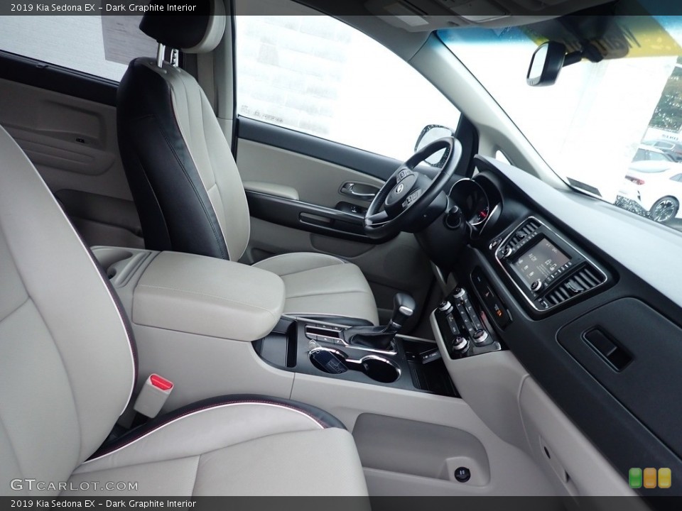Dark Graphite Interior Front Seat for the 2019 Kia Sedona EX #142417564