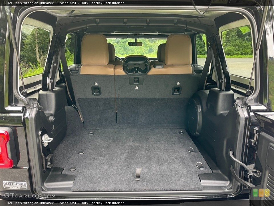 Dark Saddle/Black Interior Trunk for the 2020 Jeep Wrangler Unlimited Rubicon 4x4 #142417570