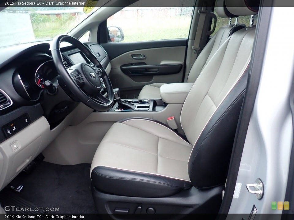 Dark Graphite Interior Front Seat for the 2019 Kia Sedona EX #142417630