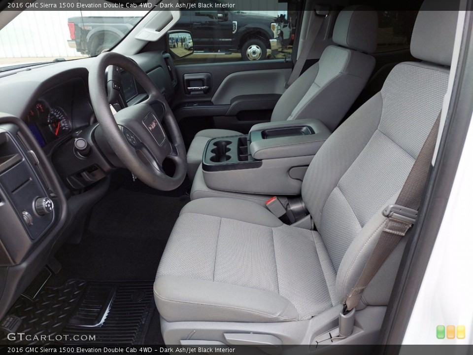 Dark Ash/Jet Black Interior Photo for the 2016 GMC Sierra 1500 Elevation Double Cab 4WD #142418329